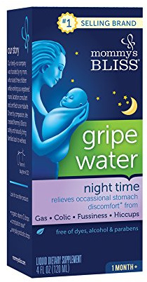 Mommy's Bliss Gripe Water Night Time, 4 Fluid Ounce