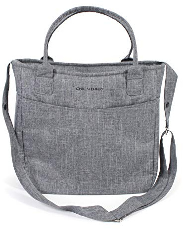 CHIC 4 BABY 417 34 Wickeltasche GALA, Jeans grau, grau