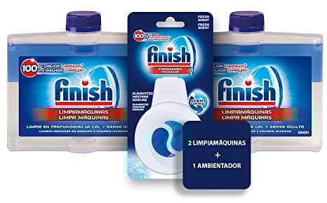 Finish Dishwasher One Air Freshener, Machine Cleaner (Pack of 2) - Original