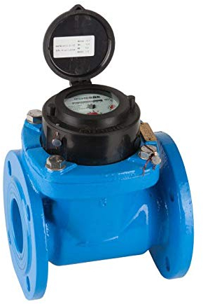 Riegoprofesional Wasserzähler Woltman DN50 für Rohr 40 T30 Kabelbinder PN16