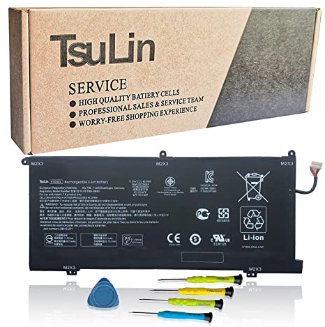 K KYUER SY03XL Laptop Batterie pour HP Chromebook X360 14 G1 14-DA 15-DE 14-da0000ng 14-da0000nf 14-da0001ng 14-da0001nf 14-da0002ng 14-da0002nf da0301ng 15-de0000ng 15-de0000nf L29913-221 L29959-002