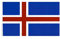 stormflag Island-Flaggen, 90 x 150 cm, Polyester-Pongee, 90 g, mit Ösen und doppelt genäht