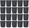 Cabilock 300 Pcs Pépinière De Plantes Pots en Plastique Dégradable Pot De Démarrage Jardin Fleur Nutrition Pot Jardin Outil pour Succulentes Boutures Semis 8X8 Cm