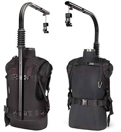 Gilet di supporto ergonomico professionale FLYCAM Flowline 300N per gimbal. Carico utile fino a 5-8 kg/11-17,6 libbre. Adatto a diverse taglie (FLCM-FLN-300N)