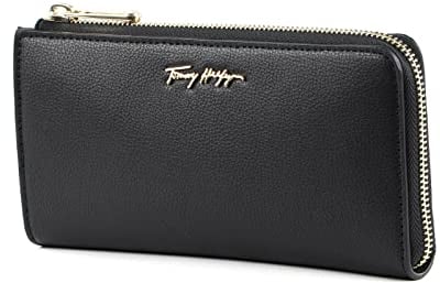 TOMMY HILFIGER Tommy Joy Large Zip Around Wallet Black