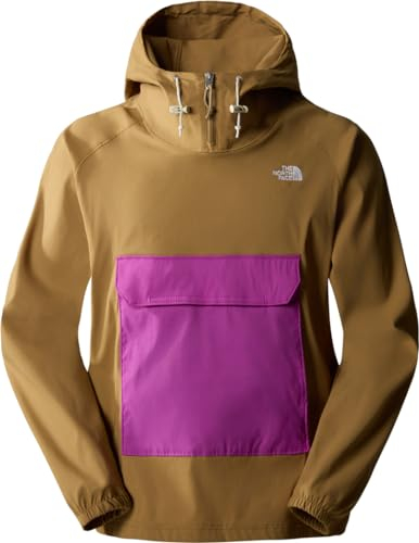 THE NORTH FACE Herren V-Klasse Jacke, Utility Brown-Purple Kaktus Flower, XXL