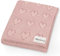Bleu La La Herz Babydecke - 100% Luxuriöse Weichbaumwollstrick Warme Gemütliche Kuscheldecke für Kinderwagen und WiegePuckdecke für Neugeborene Säuglinge und Kleinkinder (Ballettrosa)