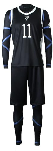 OSIAS Jeu de maillots de football Seishiro Nagi n° 11(M)