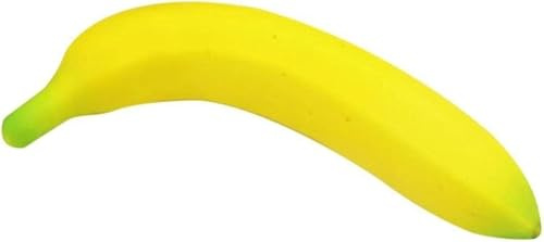 Jowxsx Bananenfrucht in Lebensgröße, realistische Früchte, Kunststoff, künstlich, sortiert, dekorative Früchte, Party, Weihnachten, Heimdekoration, Fotoshooting, Dekoration