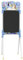 Chicos - Blue 2-in-1 Kindertafel inklusive Marker, Kreide und Radierer, Material von hoher Festigkeit und Haltbarkeit, ab 3 Jahren (53053)