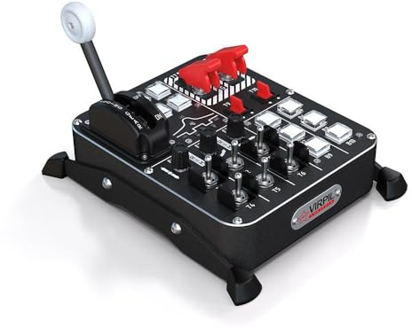 VIRPIL Controls - Universal Control Panel #2 (Flugsimulation, PC-Gaming, Flugsim-Tasterbox, Cockpit-Schalterpanel)