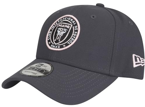 New Era 9Forty Adjustable Cap - MLS Inter Miami Charcoal