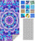 IGINOA Strandtuch XXL Microfaser Strandhandtücher Mikrofaser Badetuch Mandala 1Set Beach Towels 180x90 Schnelltrocknend Dünn Strandtücher Groß Leicht Badehandtuch Strand Microfasertuch