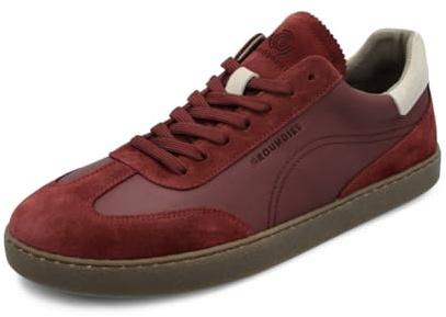GROUNDIES Women's Panama and Panama XT Barefoot Shoes Lightweight Flexible Zero Drop Wide Toe, Bordeaux, 7 UK