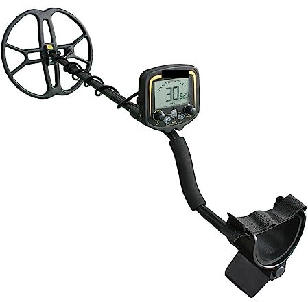 Metal Detector potenziato per adulti Metal Detector sotterraneo TX-850 con bobina più grande da 12 pollici Professional Gold Digger Treasure Hunter Detecting Equipment(1)