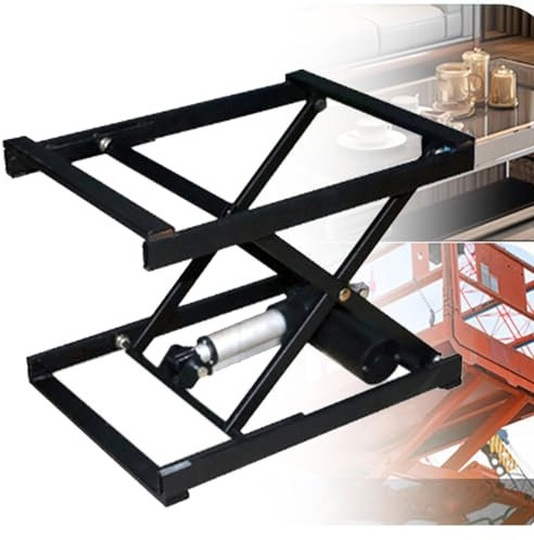 Hydravex Sollevatore Elettrico per Tavolo da caffè, Staffa di Sollevamento per Tavolo da Pranzo, Piattaforma di Lavoro, Sollevatore elettronico per scrivania per Computer con Telecomando Wireless