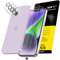 NEW'C 3x for iPhone 14 Screen Protector (6.1 inches)+ 3x Camera Lens Protector, Sensor Protection + Dust Plug - Case Friendly Tempered Glass Film, Ultra Resistant
