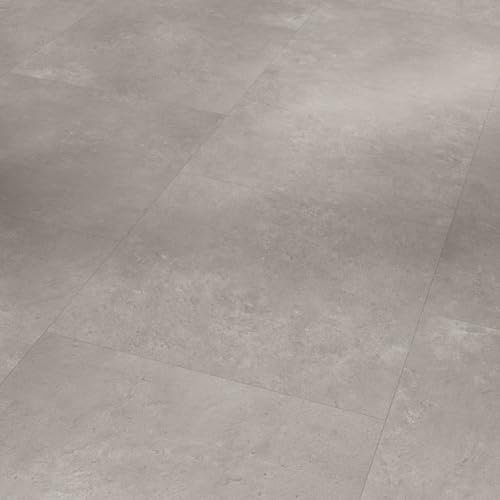 Parador Designboden Trendtime 5 Stein Trafalgar hellgrau Mineralstruktur quadratische Fliese