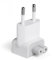 2 Pcs Mac AC Adapter European Travel Charger Converter Spare Connector Replace Plugs Replace Plugs for MacBook - Compact and Lightweight Universal Power Adapter for Traveling in Europe