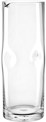 LEONARDO HOME VESUVIO Krug • 1 Stück • Wasserkrug • Einschlüsse • formschönes Design • ergonomische Form • modernes Trinkgefäß • alltagstauglich • ideal für Wasser & Saft • Höhe 25 cm • klar • 077411