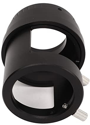 Joyance Teleskop Foto Adapter M42x0.75 SCT Adapter und T2 T Ring Mount für Olympus SLR OM Mount und Nikon SLR DSLR Kameras, Spektiv Kamera Adapter Tube