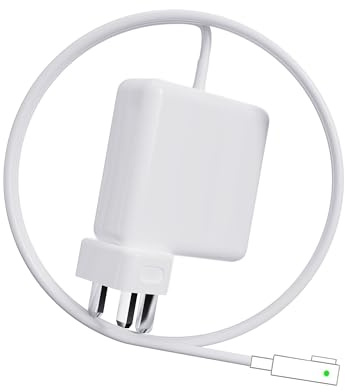 Negsaiy 60W L-Tip Charger Compatible with Mac Book Pro 11 13 15 17 Inch 2009, 2010, 2011, 2012，Model A1278, A1181, A1184, A1185, A1344, A1330,A1342,A1435 Adapter