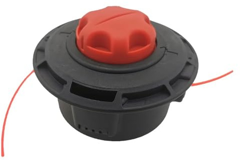 Benzinrasenmäher-Trimmerkopf, Fadenspule mit Tippautomatik, Rasenmäher-Freischneider(Yellow)