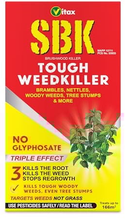 Vitax Sbk 500ml Brushwood Strong Weed Killer Weedkiller Tree Stump