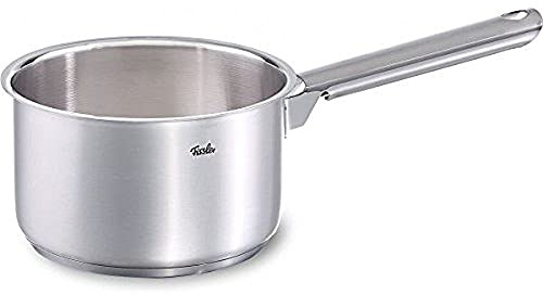 Fissler Family Line/Edelstahl-Stielkasserolle (1,9 L - Ø 16 cm) mit Schüttrand, spülmaschinen-und backofengeeignet, alle Herdarten - auch Induktion