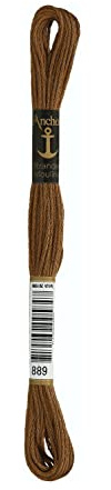 Anchor Sticktwist, 4635000-00889, Farbe:889, Stickgarne