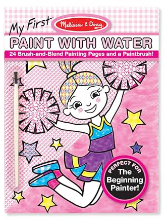 My First Paint with Water (Rose) [Avec pinceaux]