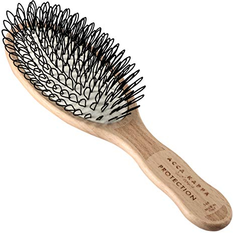Acca Kappa Schutzbürste aus Buchenholz, oval, Nylon