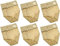 6 SACCHETTI IN CARTA NON ORIGINALE PER FOLLETTO VK 130 131 ASPIRAPOLVERE VORWERK