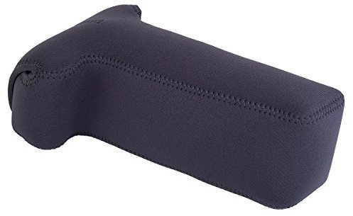 OP/TECH USA Soft Pouch – Compact digital camera case, lightweight accessories pouch, sleek neoprene sleeve for DSLR, perfect for backpacks & travel – durable protection in style D-SLR Tele| Black