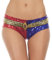 DC Comics Suicide Squad Harley Quinn Deluxe Paillettes Panty, Rosso/Blu, S