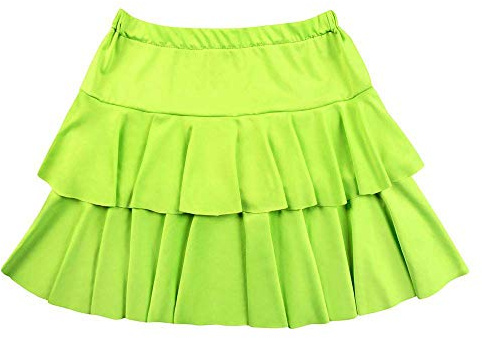 Boland - Rock Ruffles, Einheitsgröße für Damen, Volant Rock mit Gummibund, Kostüm, Karneval, Mottoparty, Alltag, JGA