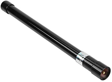 ASHATA UHF/VHF Antenne Dual Band 400 500MHz / 130 174MHz Mobile Antenne für Autoradiosignale, Tragbare 22cm Antenne mit Pl259 Stecker für NL 350 (Schwarz)