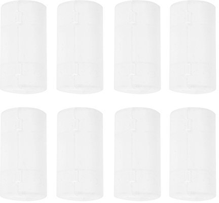 Vektenxi 8 x Batterie Adapter Größe von AA bis C Sehr praktisch
