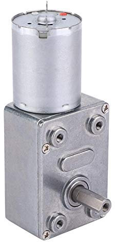 Moteur à engrenage à vis sans fin Micro DC Motoréducteur 24V (24V, 30RPM)