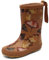 Bisgaard Moda, Rain Boot Unisex-Bimbi 0-24, Camel Flowers, 24 EU