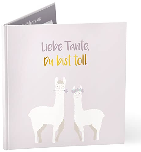 mintkind® Liebe Tante, Du Bist Toll Geschenkbuch I Bilderbuch Geschenk für Tante zum Geburtstag, Weihnachten oder Ostern von Nichte oder Neffe I Geschenkidee