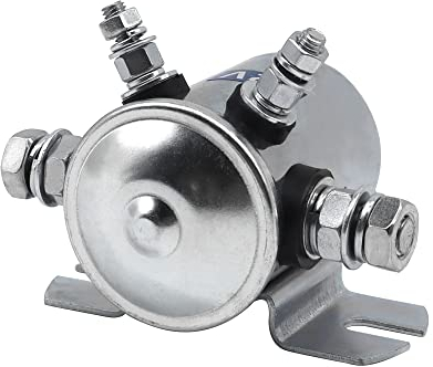 HISports Relais de démarrage 12 V CC Max 300 A pour moteur continu Relais de chariot solénoïde à fermeture magnétique pour voiturette de golf, treuil, marine