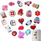 Kühlschrankmagnete Magnet Kühlschrank Dekorative Fridge Magnete Motiv Kühlschrankmagnet mit Medizin Muster Cartoon für Magnettafel Kühlschrank Whiteboard Geschenke für Erwachsene Kinder
