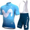 assocauicy Rennrad Trikot Herren Set,Atmungsaktiv Und Schnelltrocknend Herren-Radtrikot Radhosen Für Männer Mit 3D-Gel-Pads