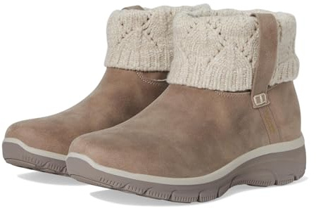 Skechers Damen Easy Going-Cozy Weather 2-Hands Free Slip-ins Stiefelette, Taupe, 40 EU