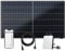 flex-energie Balkonkraftwerk Komplettset I 450Wp Solarmodul, Envertech EVT400-B Wechselrichter & 10m Kabel I Bifaziale Solaranlage zur Energiegewinnung I Leistung drosselbar