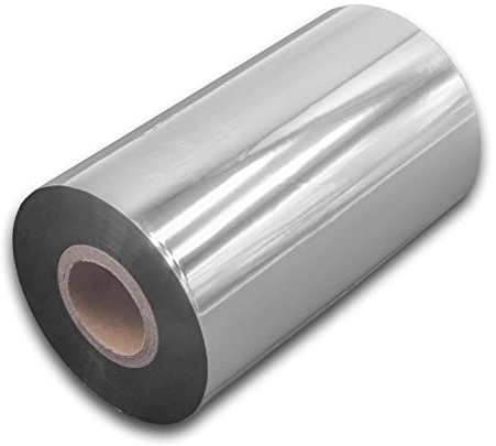 vhbw 1x Thermotransfer-Band kompatibel mit Intermec Honeywell PD42, PD41, PD43 Drucker Etikettendrucker, Wischfest, 110 mm x 300 m, Wachs Harz Schwarz