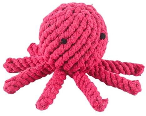 Dog Chewing Toy Octopus | Rope Toys for Bite Pull - Tug of War Training Chewing Toy, Interactive Dog Cotton Rope Bite Toy for Puppy, Small to Large Dog
