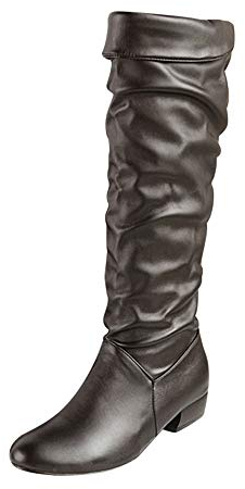 Stivali Donna Gambale Curvy Stivali da Donna sopra al Ginocchio, con Tacco Alto E Plateau Anfibi Uomo Stivali Texani Donna 42 Texani Beige Stivali Estivi Donna al Ginocchio