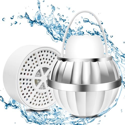 10 Stages Bathtub Filter- Bath Filter Ball - BPA-Free Water Purifier for Healthier Skin & Hair, Removes Contaminants for a Refreshing Bath